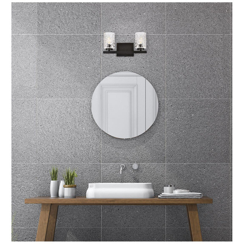 Elegant Lighting Cassie 2 Light 14" Vanity Light