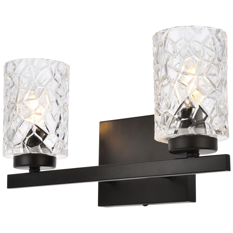 Elegant Lighting Cassie 2 Light 14" Vanity Light
