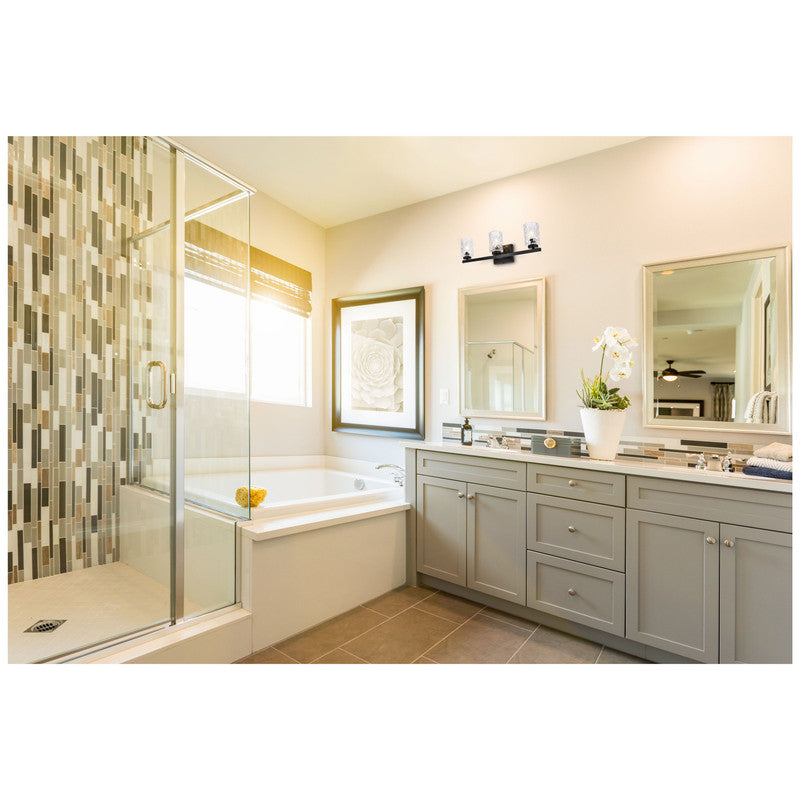 Elegant Lighting Cassie 3 Light 24" Vanity Light