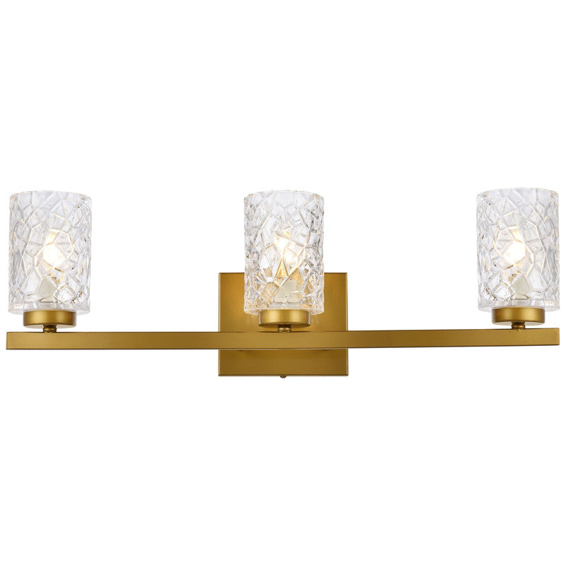 Elegant Lighting Cassie 3 Light 24" Vanity Light