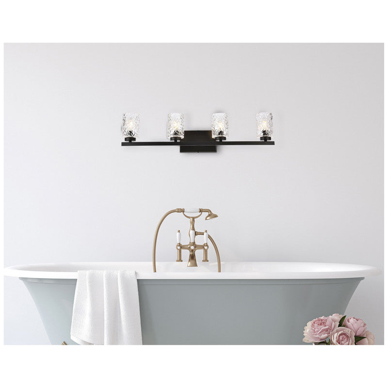 Elegant Lighting Cassie 4 Light 32" Vanity Light