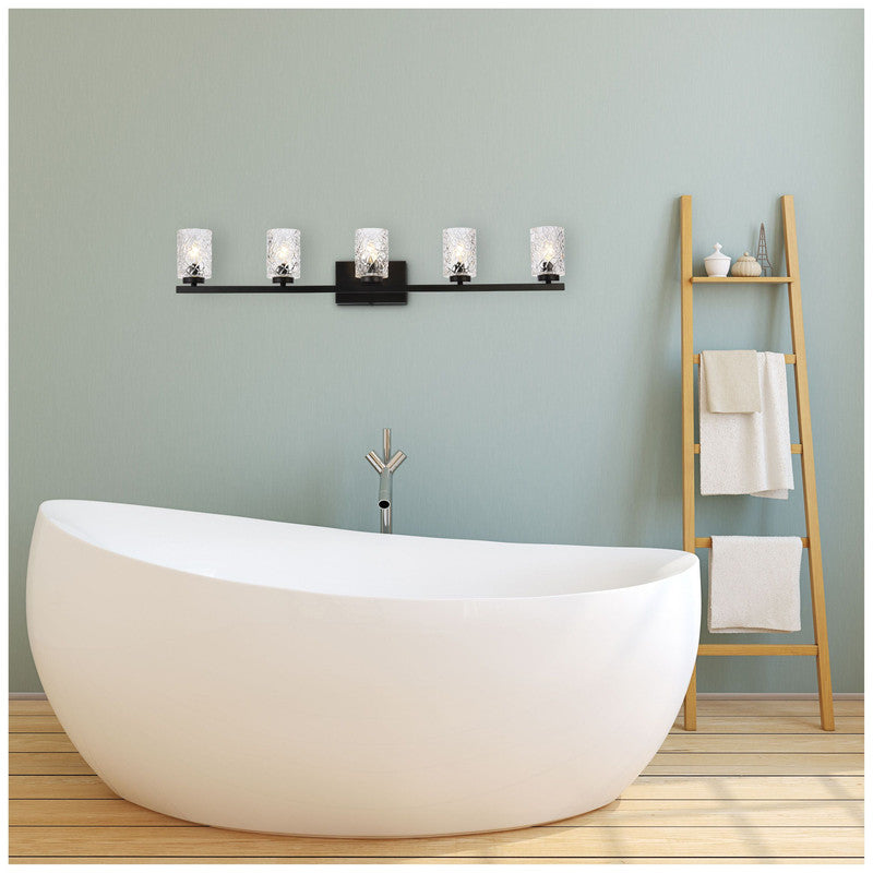 Elegant Lighting Cassie 5 Light 42" Vanity Light