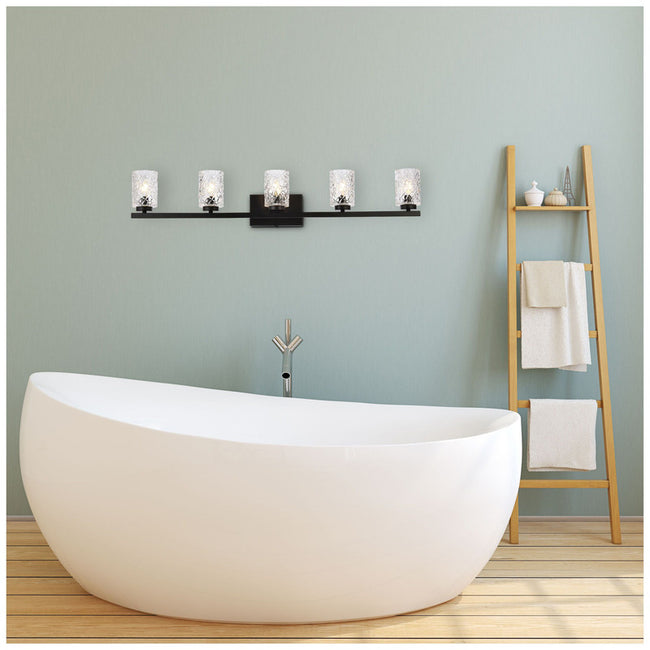 Elegant Lighting Cassie 5 Light 42" Vanity Light