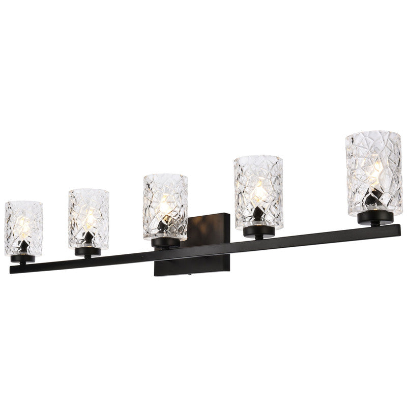 Elegant Lighting Cassie 5 Light 42" Vanity Light