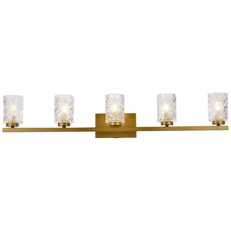 Elegant Lighting Cassie 5 Light 42" Vanity Light