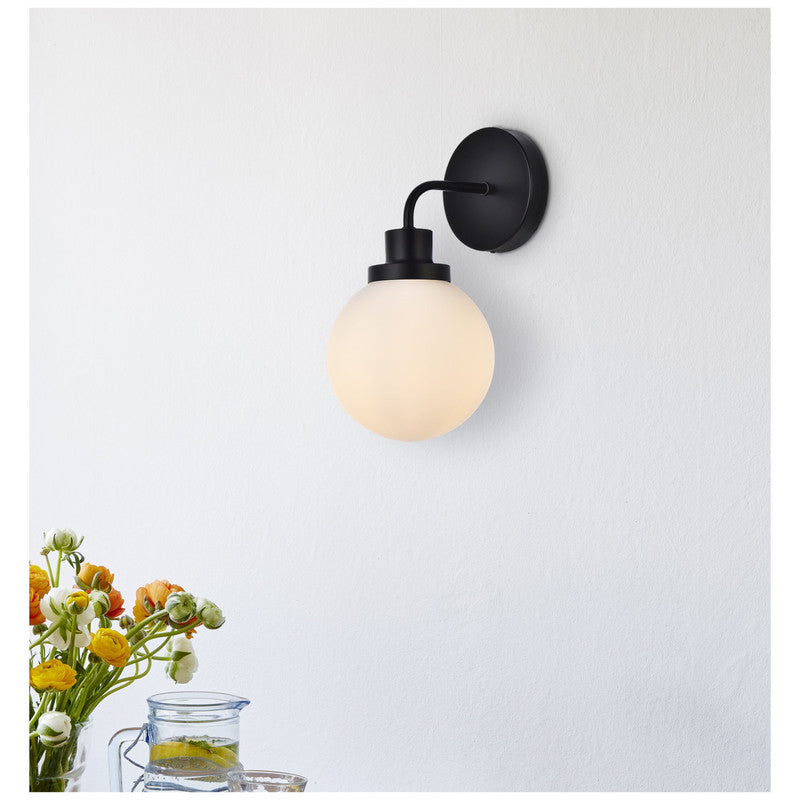 Elegant Lighting Hanson 1 Light 9" Wall Sconce