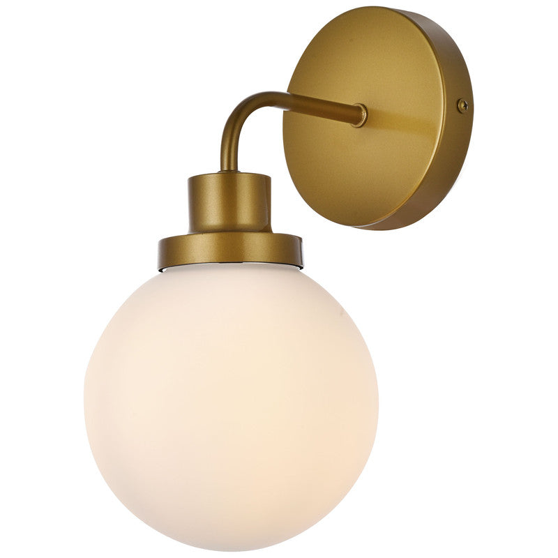 Elegant Lighting Hanson 1 Light 9" Wall Sconce