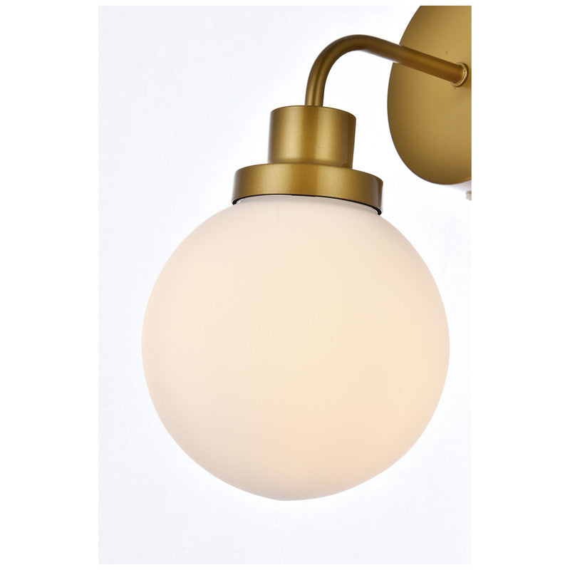 Elegant Lighting Hanson 1 Light 9" Wall Sconce