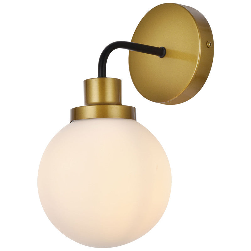 Elegant Lighting Hanson 1 Light 9" Wall Sconce