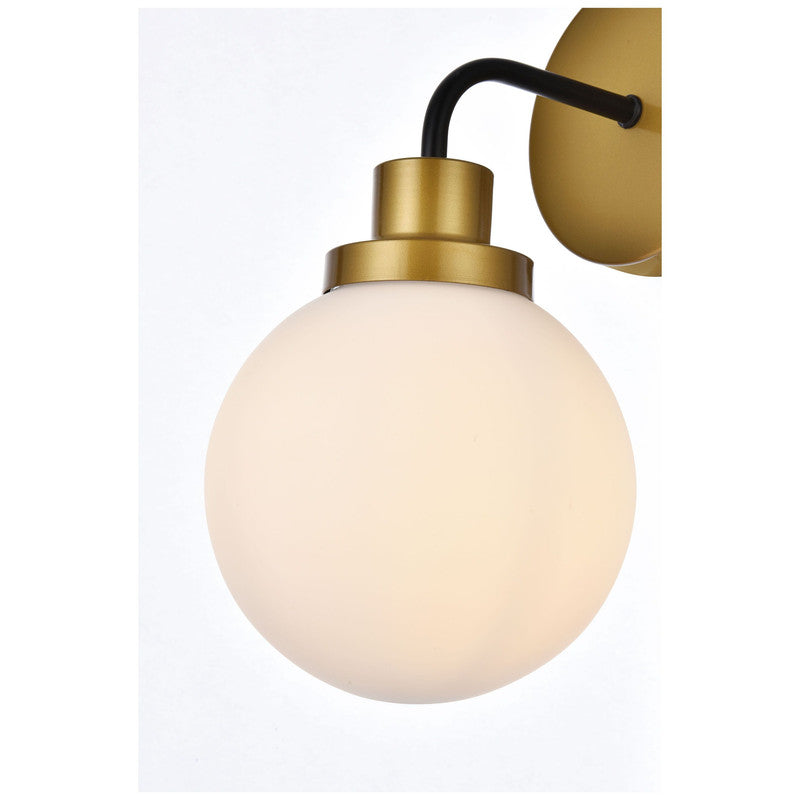 Elegant Lighting Hanson 1 Light 9" Wall Sconce