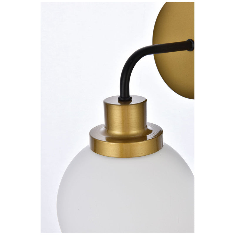 Elegant Lighting Hanson 1 Light 9" Wall Sconce