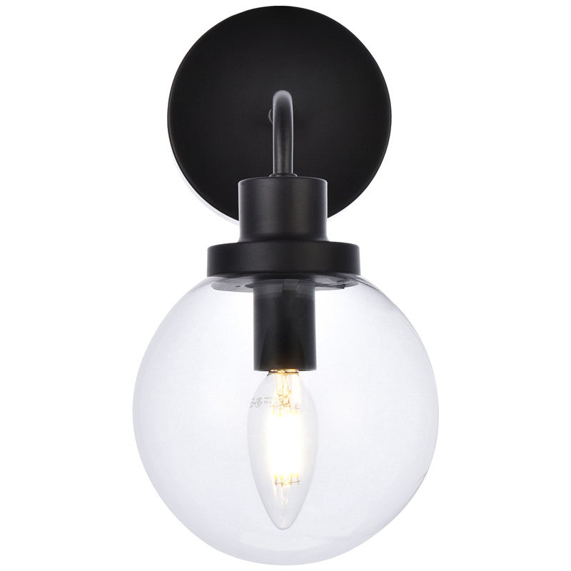 Elegant Lighting Hanson 1 Light 9" Wall Sconce