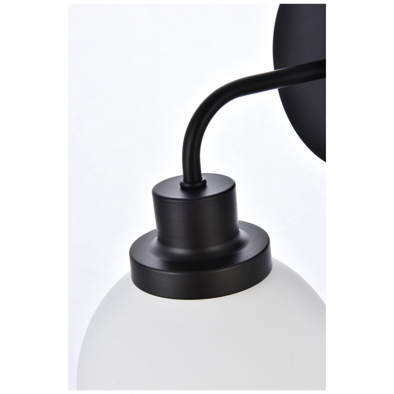 Elegant Lighting Hanson 1 Light 9" Wall Sconce