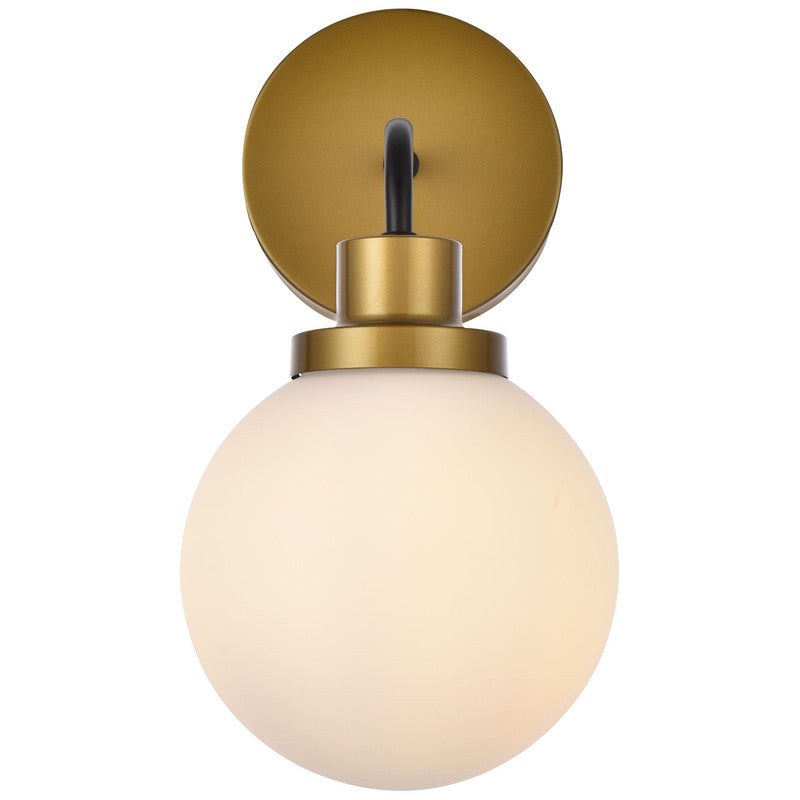 Elegant Lighting Hanson 1 Light 9" Wall Sconce