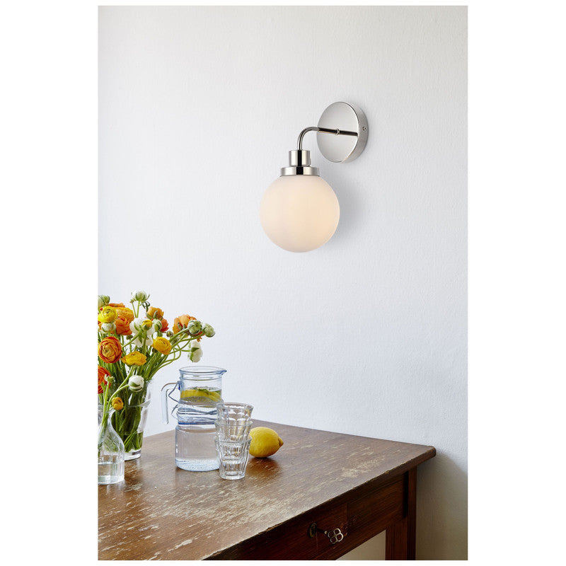 Elegant Lighting Hanson 1 Light 9" Wall Sconce