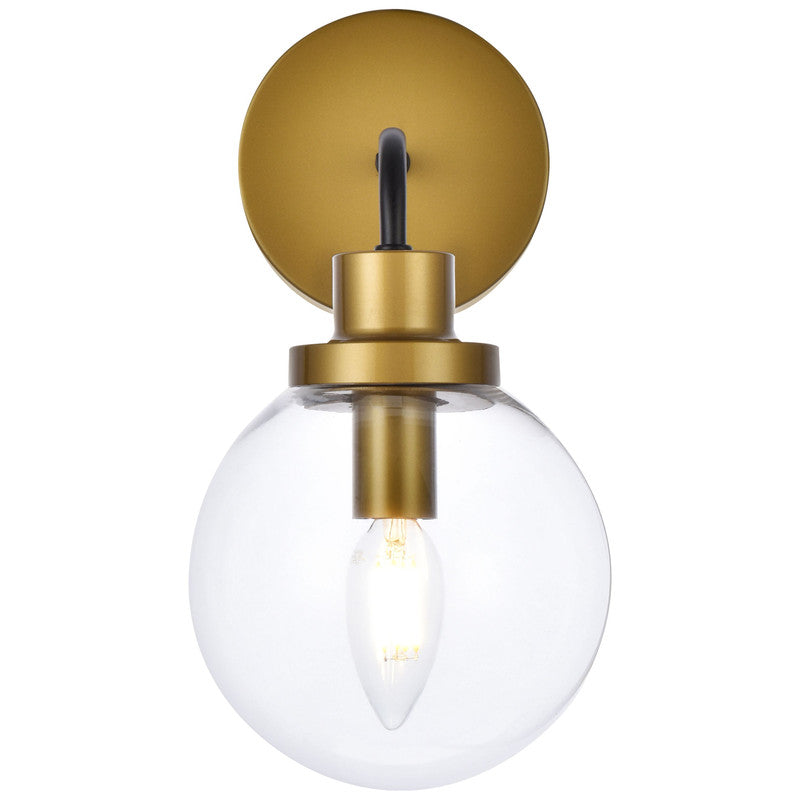 Elegant Lighting Hanson 1 Light 9" Wall Sconce