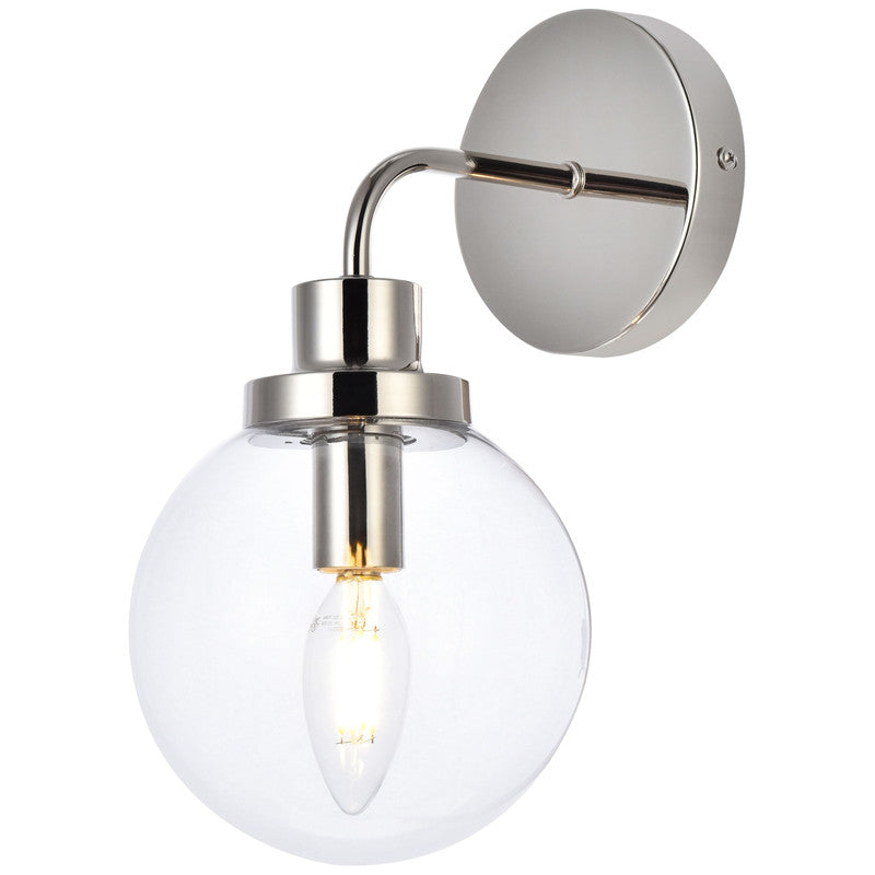 Elegant Lighting Hanson 1 Light 9" Wall Sconce