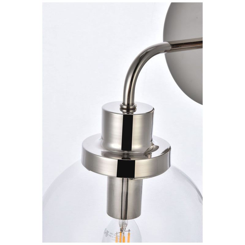 Elegant Lighting Hanson 1 Light 9" Wall Sconce