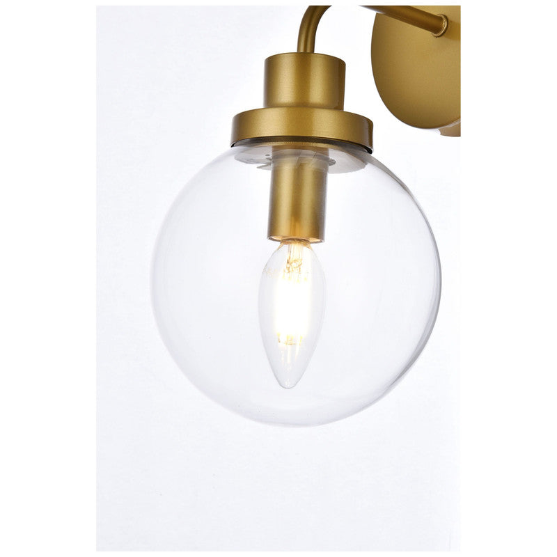 Elegant Lighting Hanson 1 Light 9" Wall Sconce