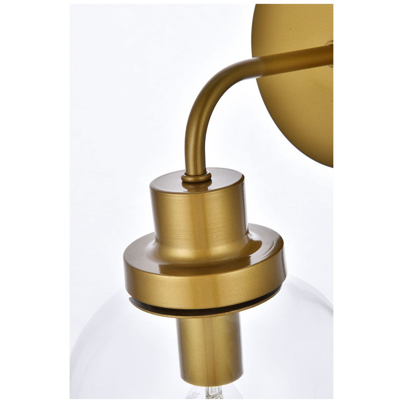 Elegant Lighting Hanson 1 Light 9" Wall Sconce