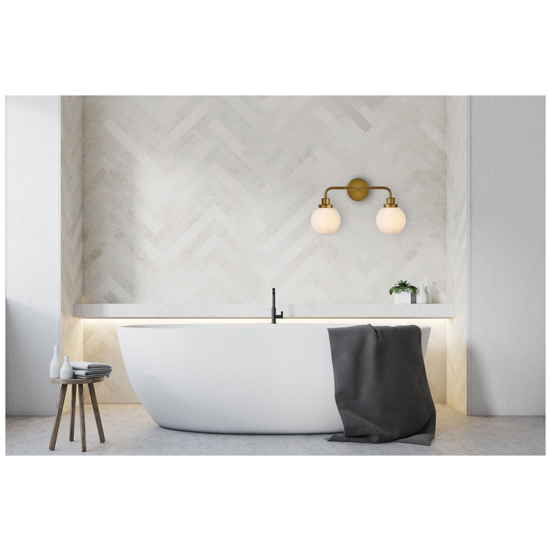 Elegant Lighting Hanson 2 Light 19" Vanity Light