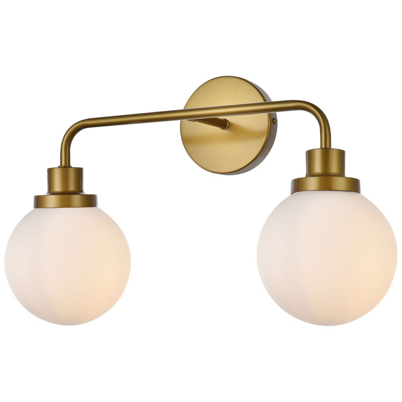 Elegant Lighting Hanson 2 Light 19" Vanity Light