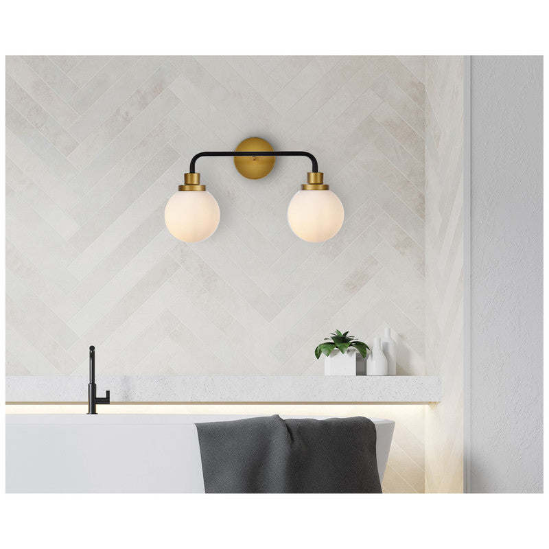 Elegant Lighting Hanson 2 Light 19" Vanity Light