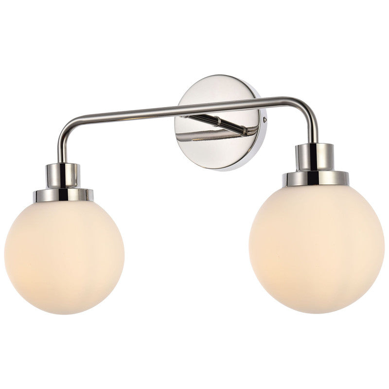 Elegant Lighting Hanson 2 Light 19" Vanity Light