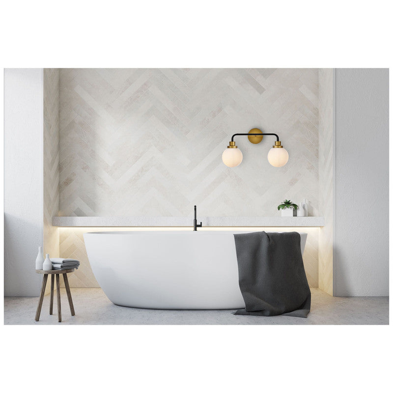 Elegant Lighting Hanson 2 Light 19" Vanity Light