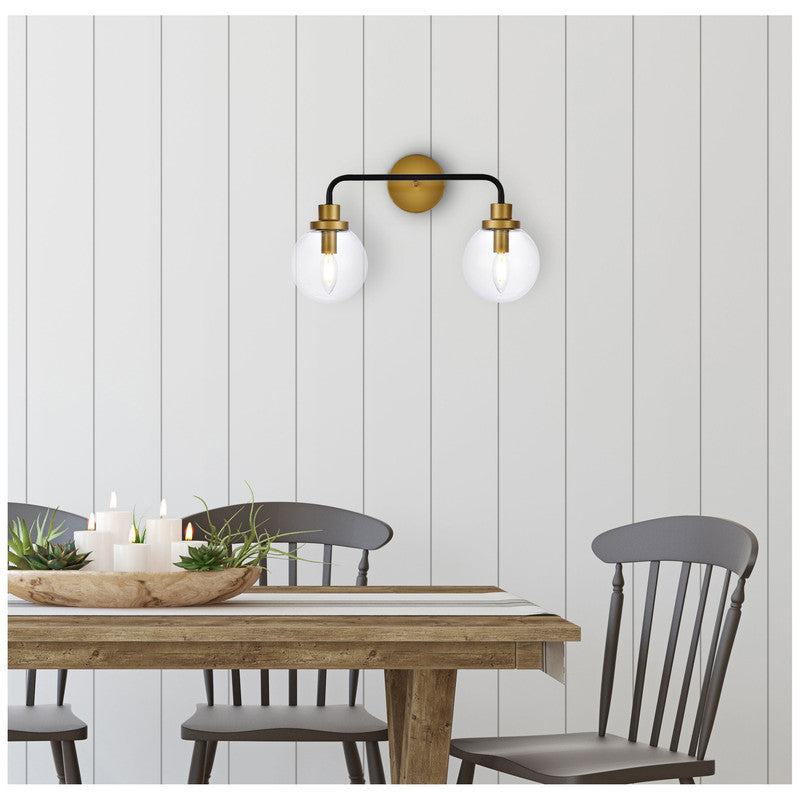 Elegant Lighting Hanson 2 Light 19" Vanity Light