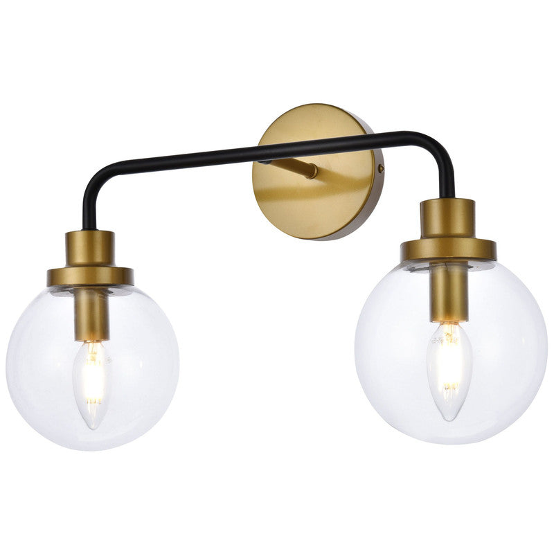 Elegant Lighting Hanson 2 Light 19" Vanity Light