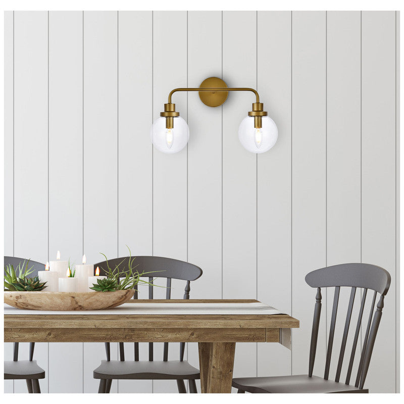 Elegant Lighting Hanson 2 Light 19" Vanity Light