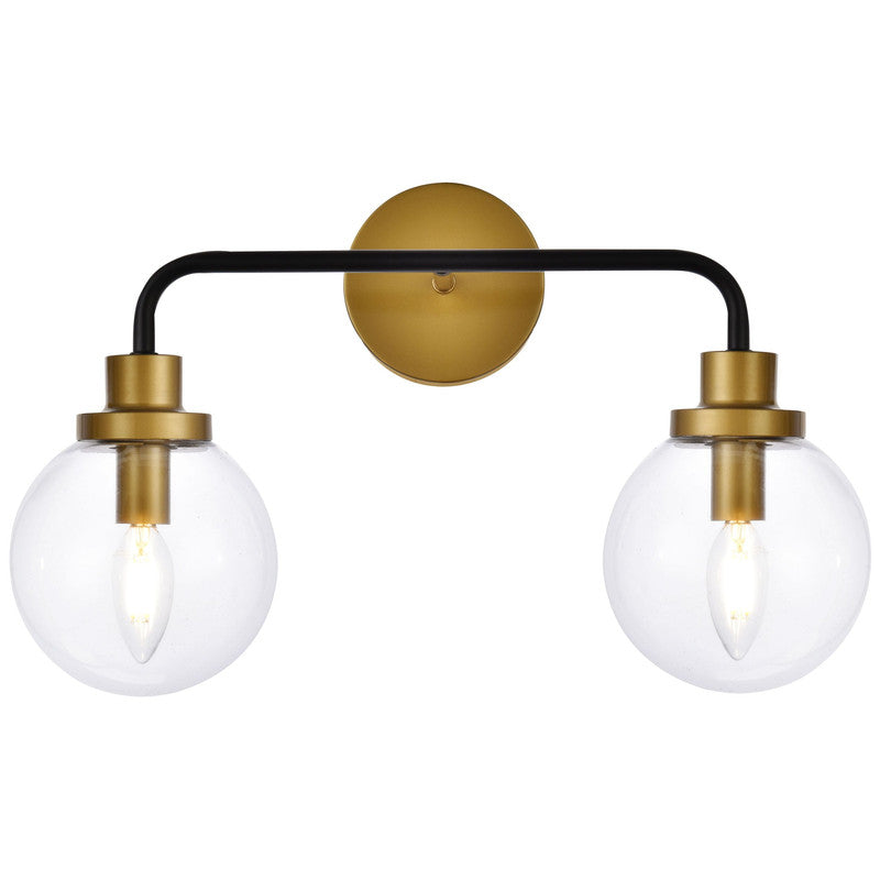 Elegant Lighting Hanson 2 Light 19" Vanity Light