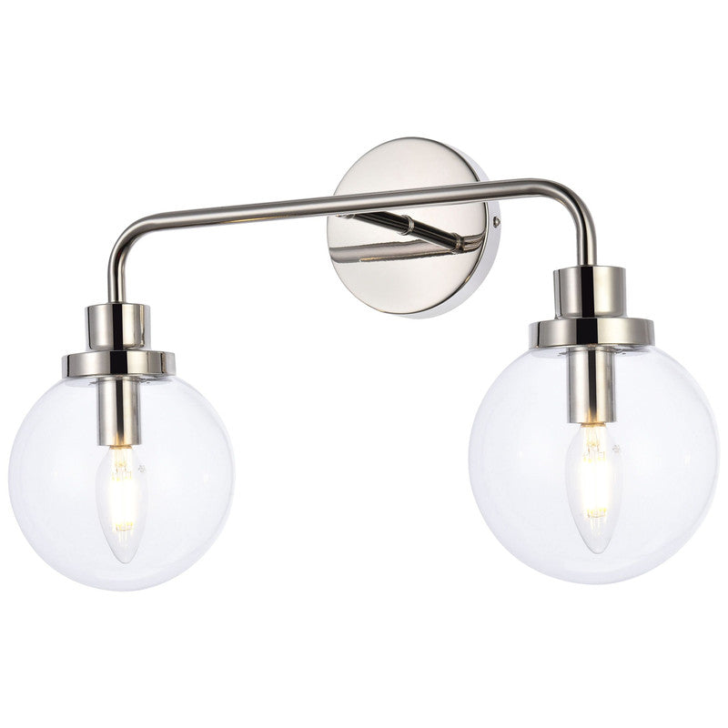 Elegant Lighting Hanson 2 Light 19" Vanity Light