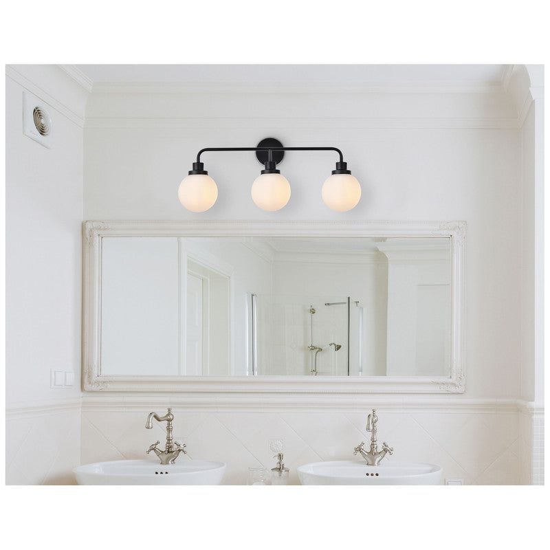 Elegant Lighting Hanson 3 Light 28" Vanity Light