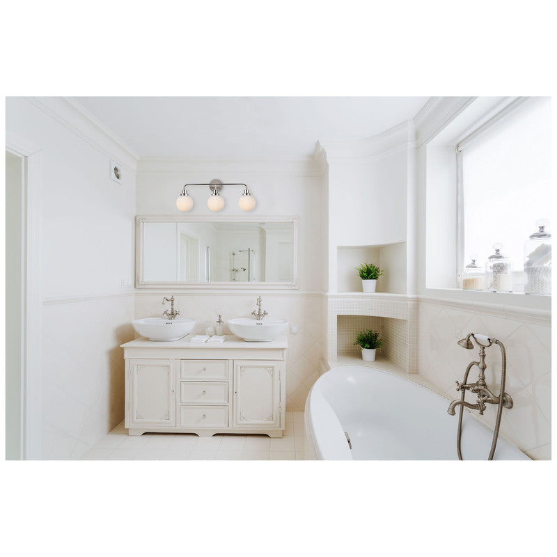 Elegant Lighting Hanson 3 Light 28" Vanity Light