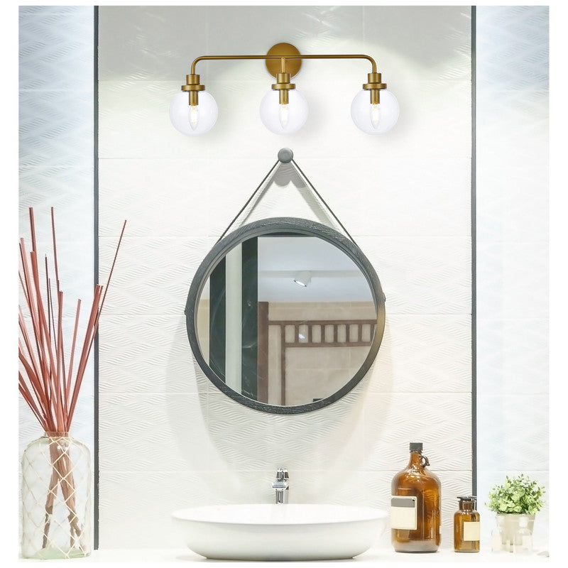 Elegant Lighting Hanson 3 Light 28" Vanity Light