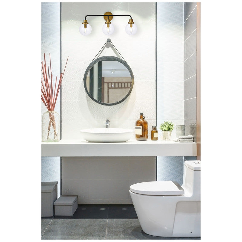 Elegant Lighting Hanson 3 Light 28" Vanity Light