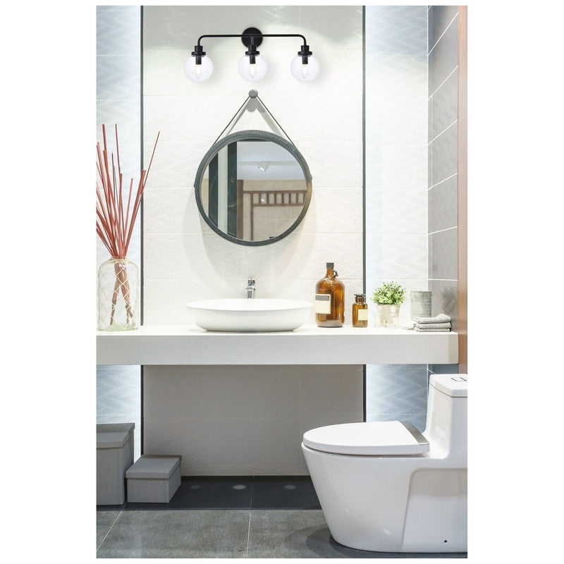 Elegant Lighting Hanson 3 Light 28" Vanity Light