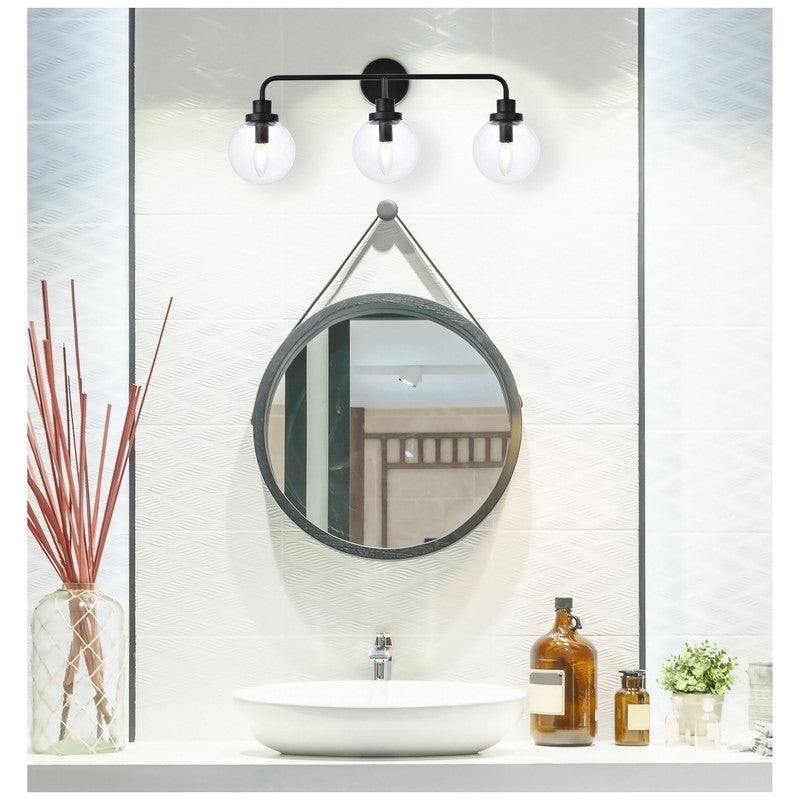 Elegant Lighting Hanson 3 Light 28" Vanity Light