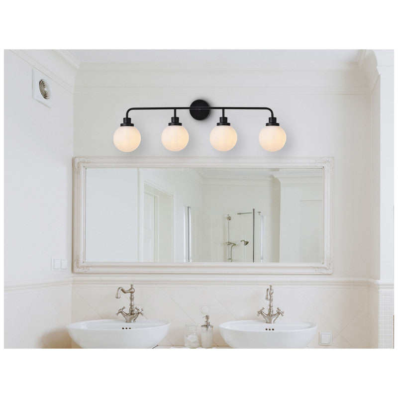 Elegant Lighting Hanson 4 Light 38" Vanity Light