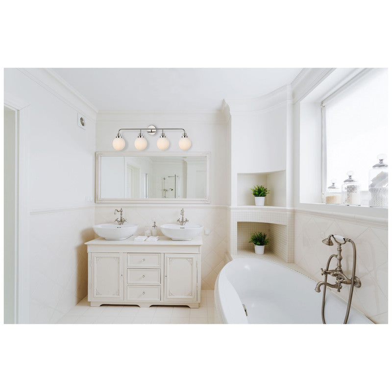 Elegant Lighting Hanson 4 Light 38" Vanity Light