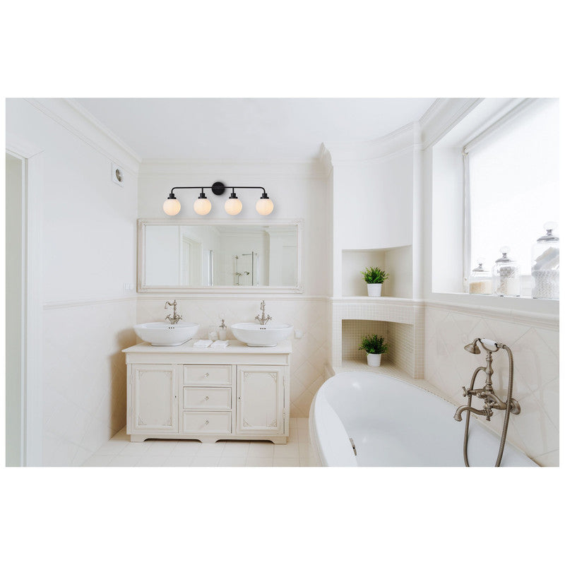 Elegant Lighting Hanson 4 Light 38" Vanity Light