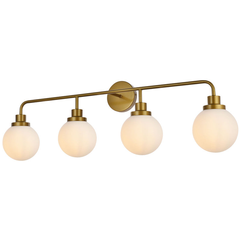Elegant Lighting Hanson 4 Light 38" Vanity Light