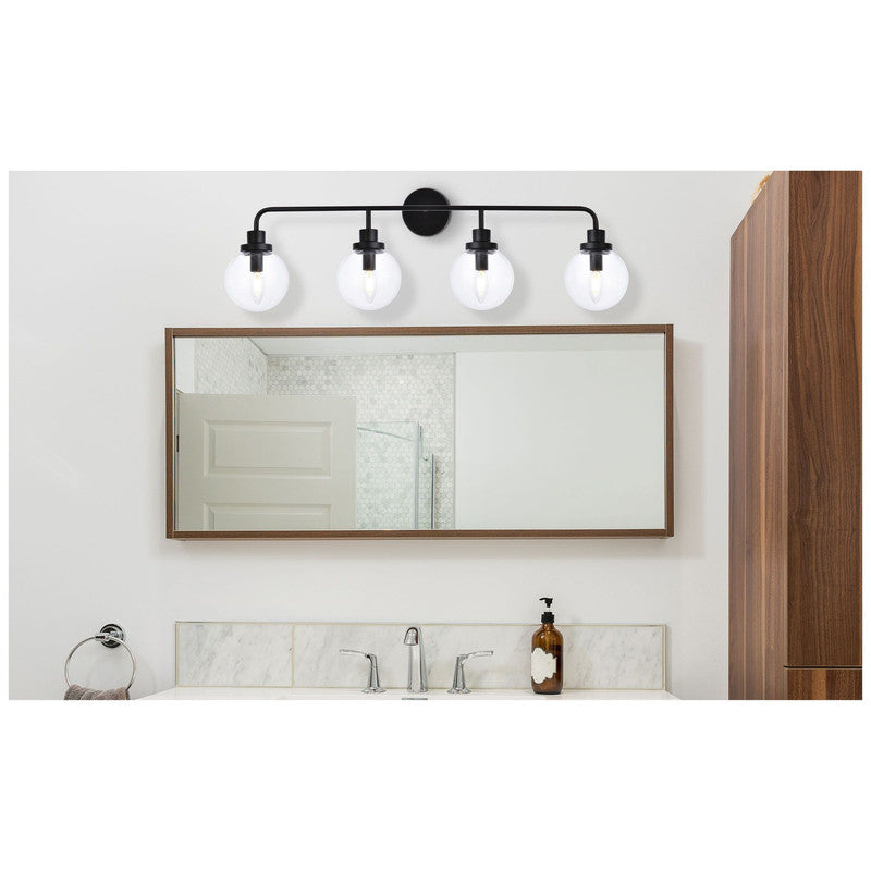 Elegant Lighting Hanson 4 Light 38" Vanity Light