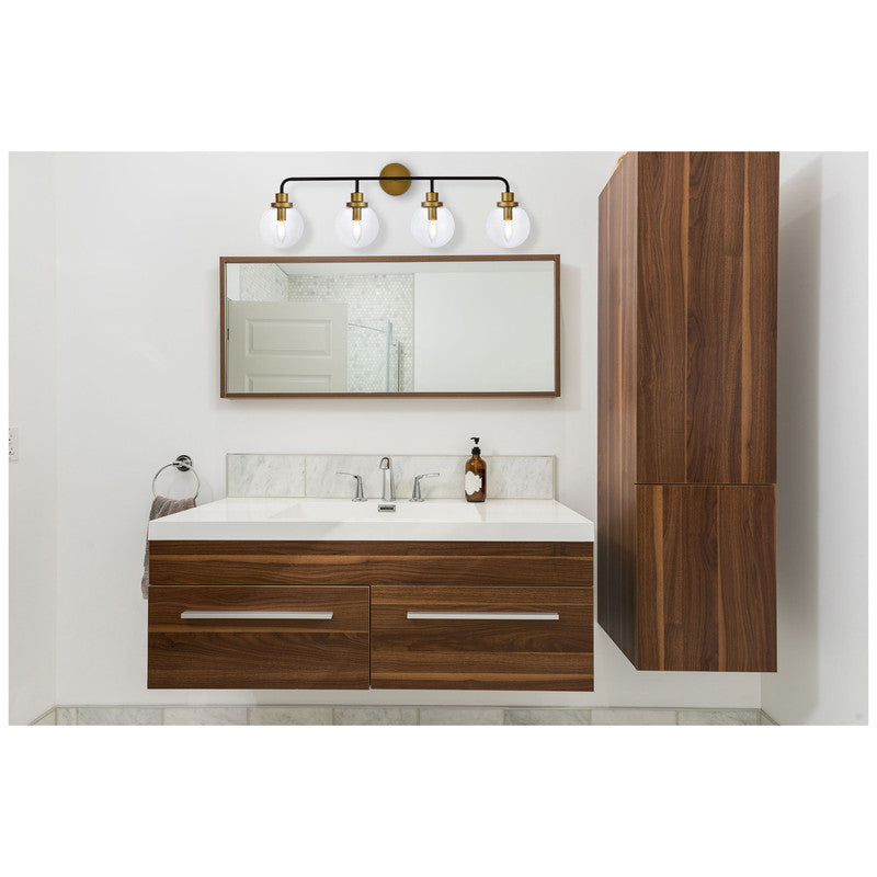 Elegant Lighting Hanson 4 Light 38" Vanity Light