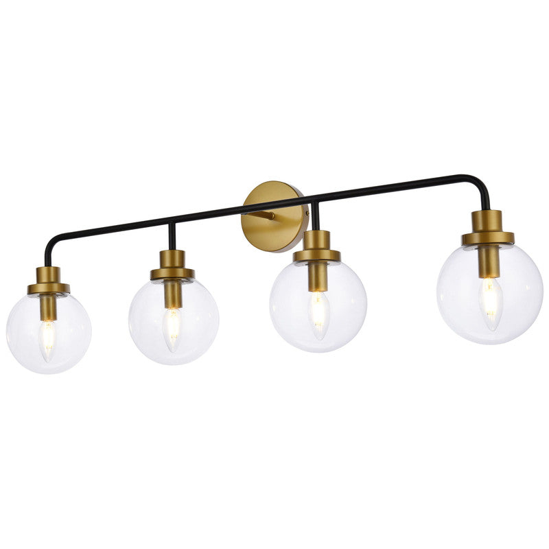 Elegant Lighting Hanson 4 Light 38" Vanity Light