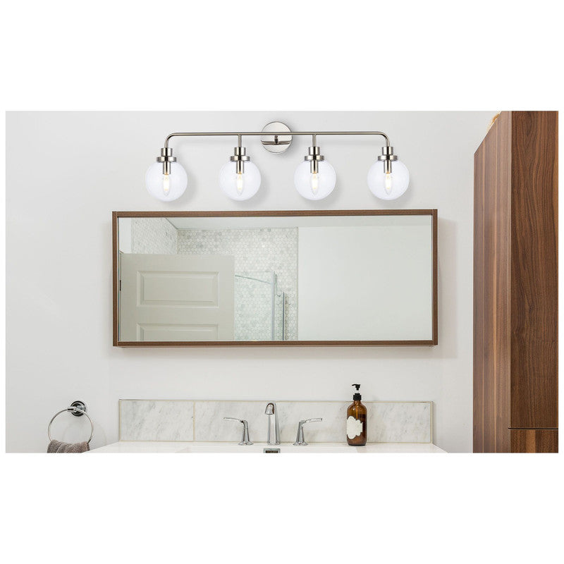 Elegant Lighting Hanson 4 Light 38" Vanity Light