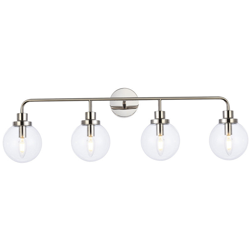 Elegant Lighting Hanson 4 Light 38" Vanity Light
