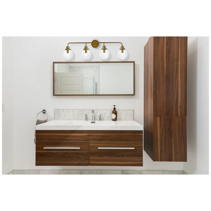 Elegant Lighting Hanson 4 Light 38" Vanity Light